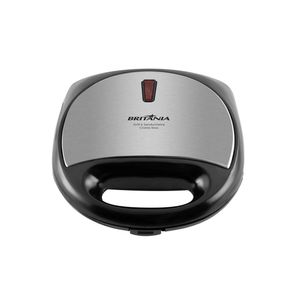 Grill e Sanduicheira Britânia Crome Inox 750W 220V