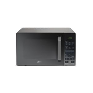 Forno Micro-ondas Midea 27 Litros 800W Prata Com Porta Espelhada MXSA27S1 110V