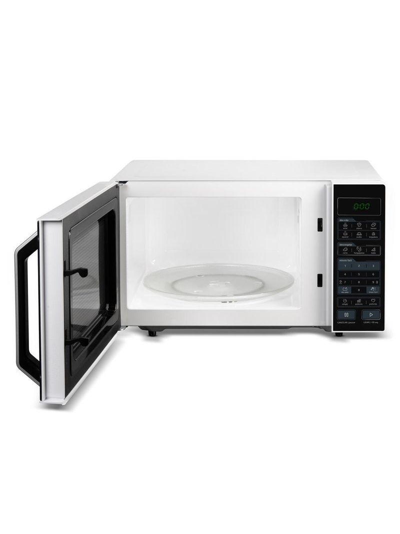 Forno Micro-ondas Midea 27L 800W Branco e Preto MXSA27P1 - 110V