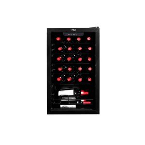 Adega de Vinhos Compressor HQ 75 Litros 24 Garrafas Preto HQ-AV24H 220V