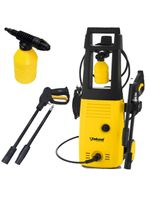 Lavadora de Alta Pressão 1400W com Shampoozeira, Rodas e Alça Longa HLX TEKNA