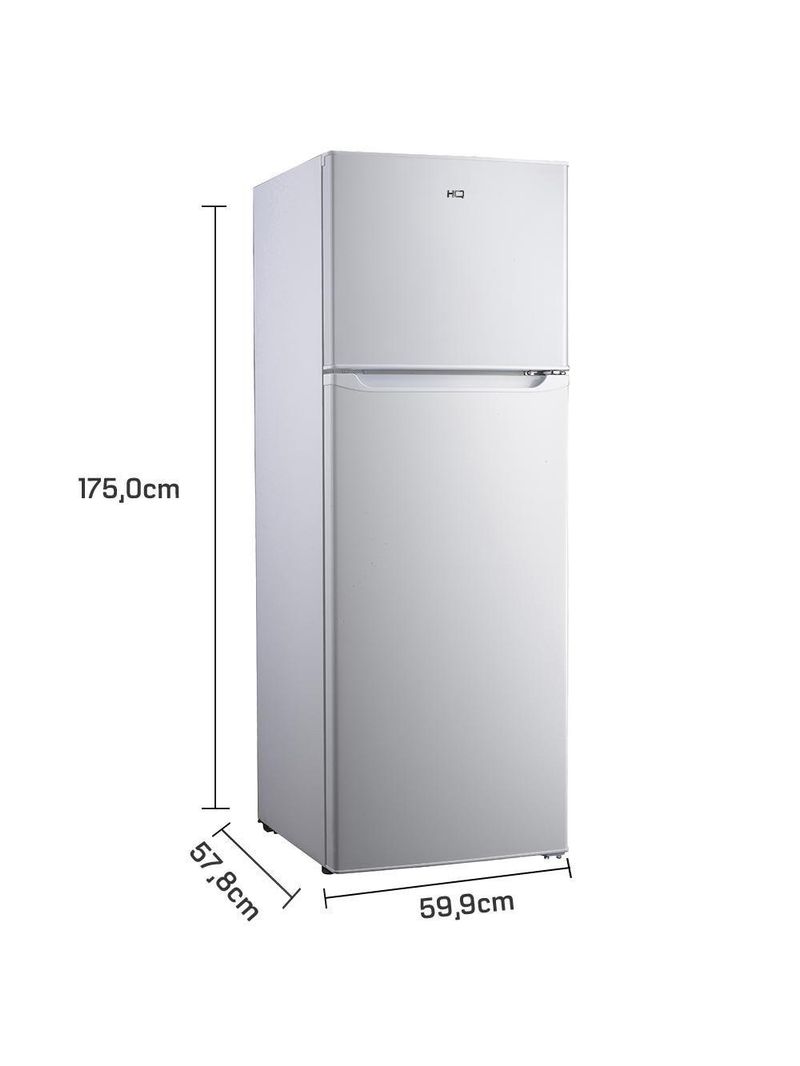Geladeira Refrigerador HQ Defrost 310 Litros Branco HQ-310RDF 220V