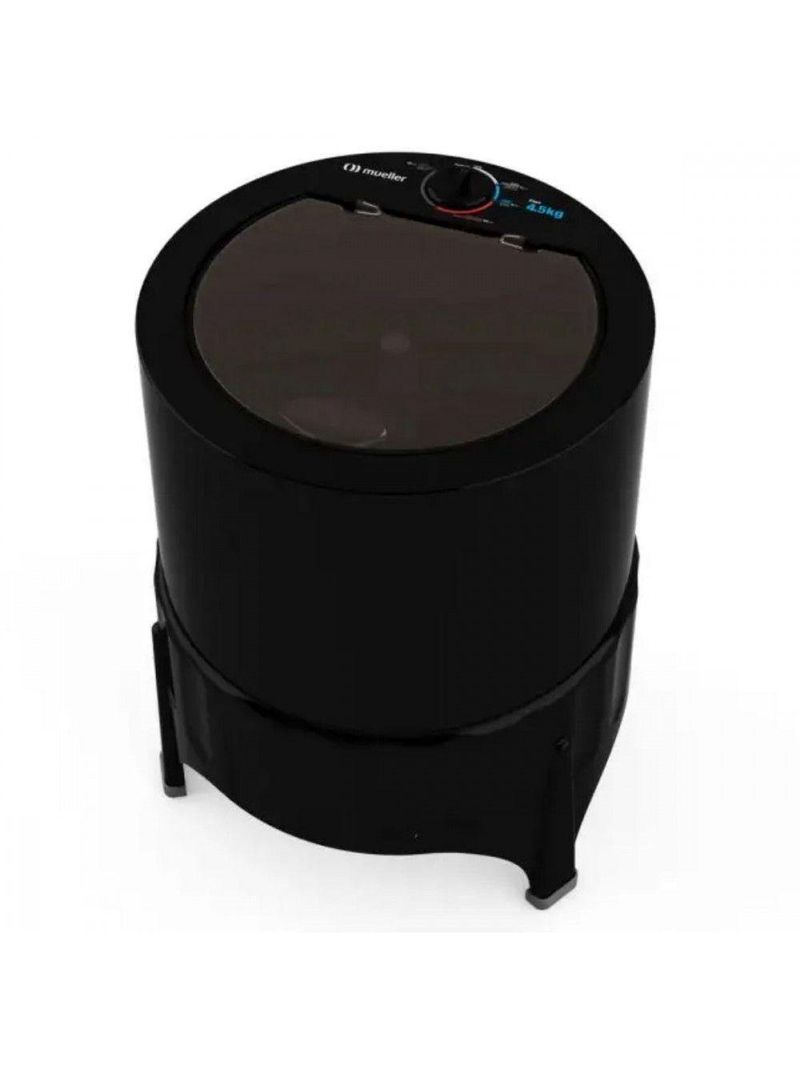 Lavadora Semiautomática 45 Kg Plus - Mueller Preto 220 V