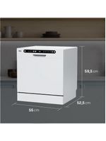 Lava Louças HQ Digital 8 Serviços Branca HQ-LL8DB2 220V