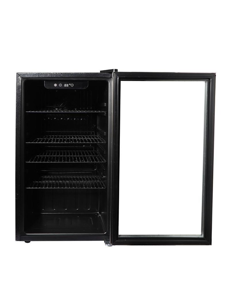 Cervejeira Expositor Vertical HQ Vidro Duplo 100 Litros Inox HQ-100CEVPV 110V