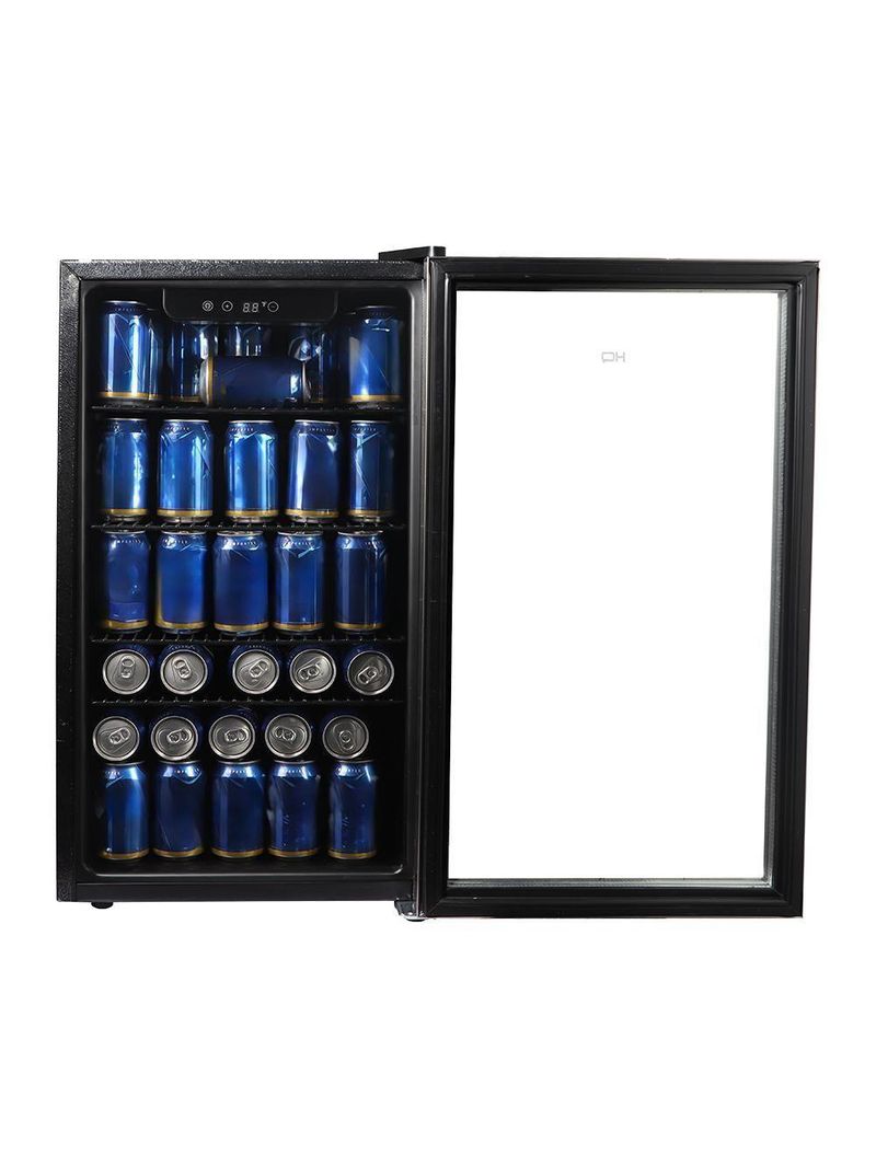 Cervejeira Expositor Vertical HQ Vidro Duplo 100 Litros Inox HQ-100CEVPV 110V