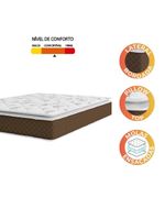 Colchão Casal Molas Ensacadas Pillow Martino 138x188x25cm