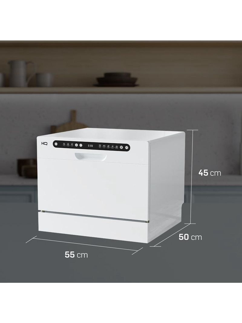 Lava Louças HQ Digital 6 Serviços Branca HQ-LL6DB2 220V