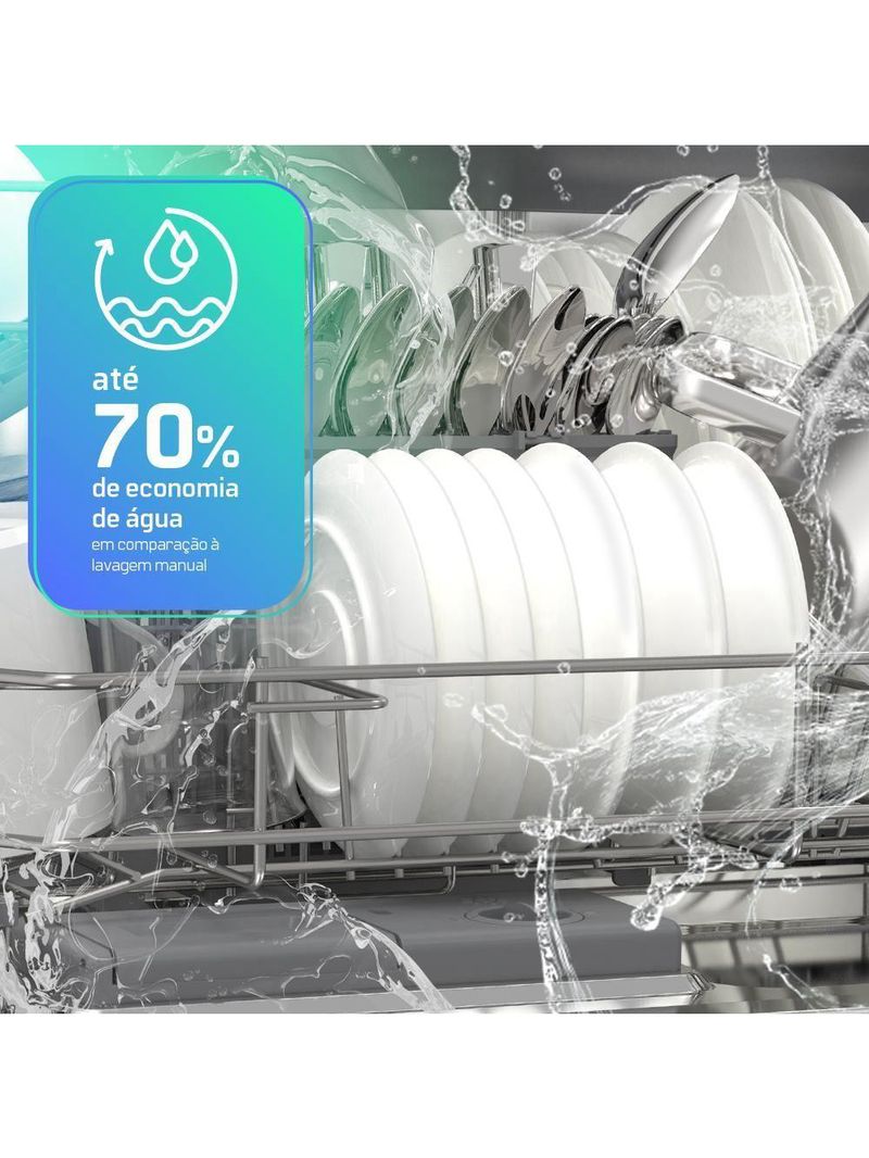 Lava Louças HQ Digital 6 Serviços Branca HQ-LL6DB2 220V