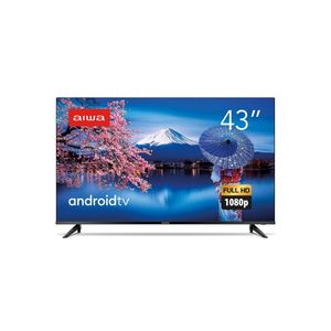Smart Tv Aiwa Android, Full Hd, Comando De Voz, Dolby Audio, borda Infinita Aws-tv-43-bl-02-a Bivolt