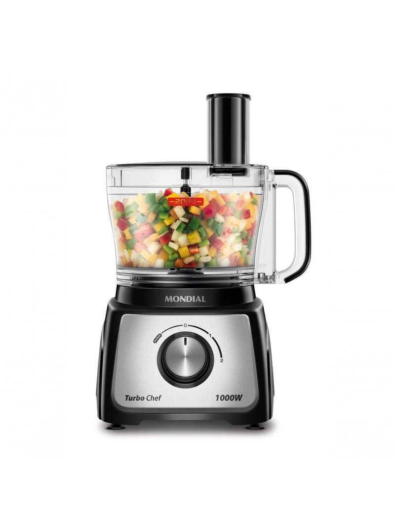 Multiprocessador Turbo Chef 5 Em 1 Mondial Mpn-01-b 127v