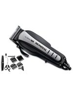 Cortador De Cabelos Mondial Classic Pro 127v preto/inox