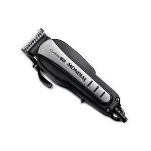 Cortador De Cabelos Mondial Classic Pro 127v preto/inox