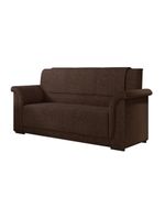 Sofá 2 E 3 Lugares Itália Marrom Suede
