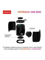 Speaker Aiwa SP-03-BL 15W BT 12h IPX4 Rgb Mini Speaker AWS-SP-03-BL Bivolt