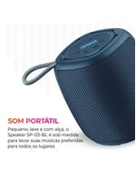 Speaker Aiwa SP-03-BL 15W BT 12h IPX4 Rgb Mini Speaker AWS-SP-03-BL Bivolt