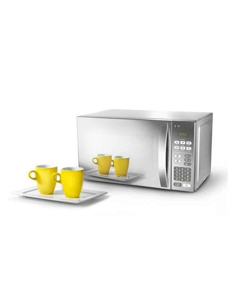 Microondas Consul 20L Função Descongelar Espelhado Inox 220v