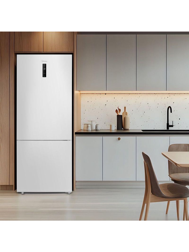 Geladeira Midea Inverse Frost Free Inverter Branca 416L Bivolt MDRB593FGD013