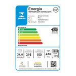 Geladeira Midea Inverse Frost Free Inverter Branca 416L Bivolt MDRB593FGD013