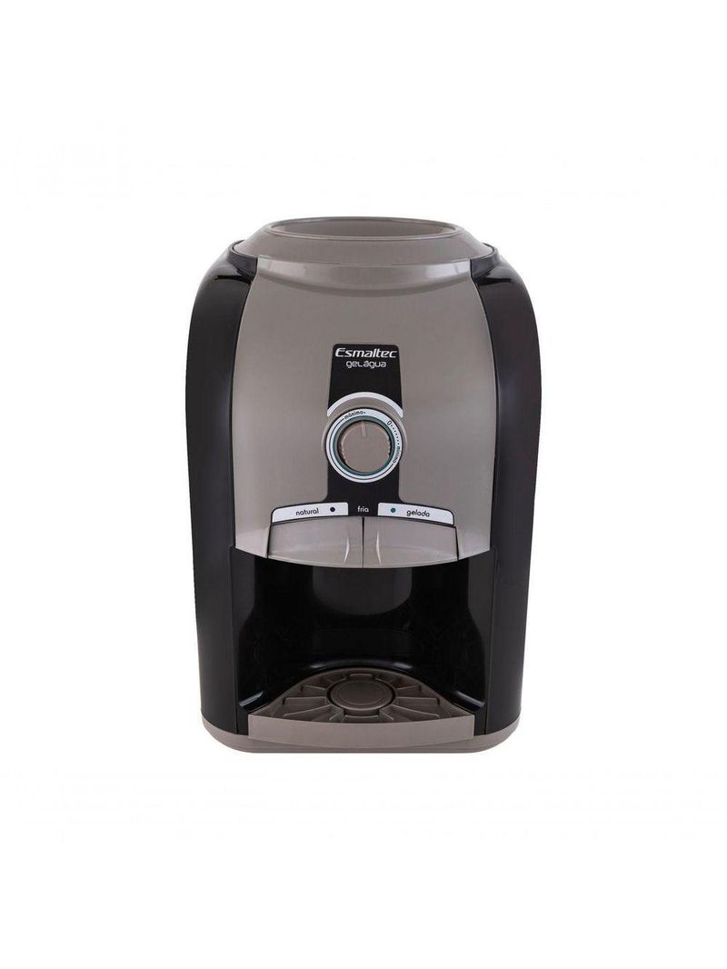 Bebedouro Esmaltec Mesa Refrigerado Compressor Stilo Black