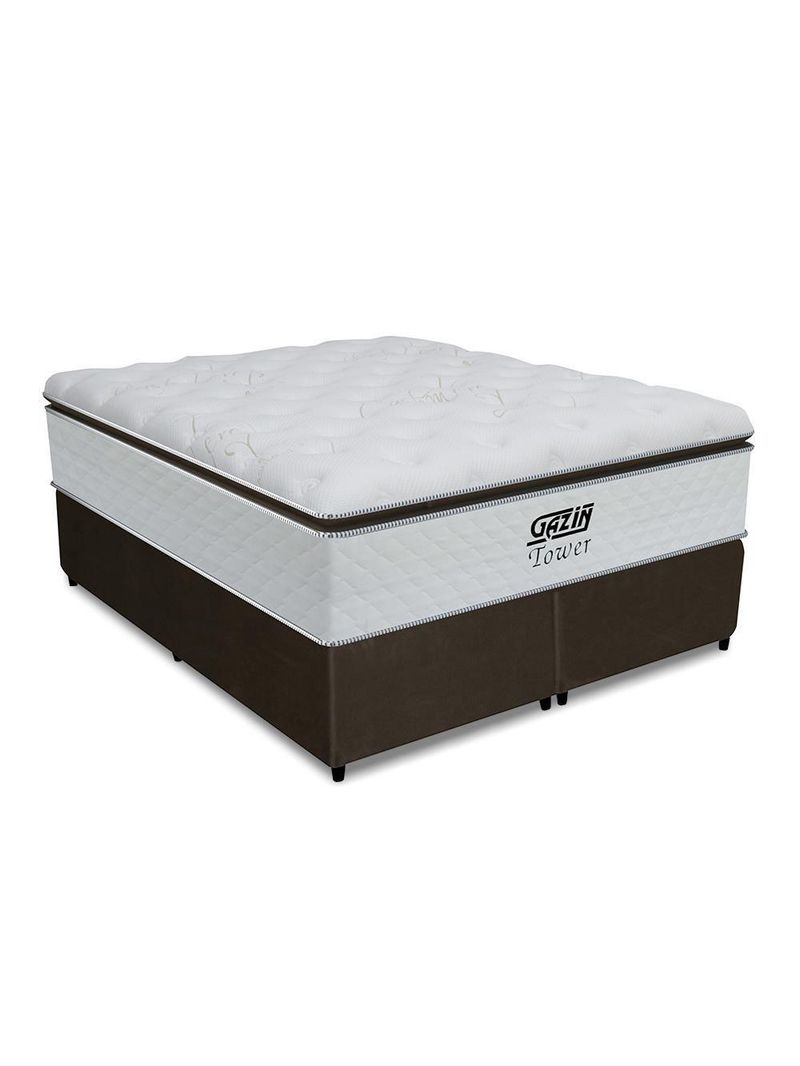 Box + Colchão De Molas Ensacadas King