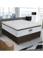 Box + Colchão De Molas Ensacadas King