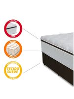 Box + Colchão De Molas Ensacadas King