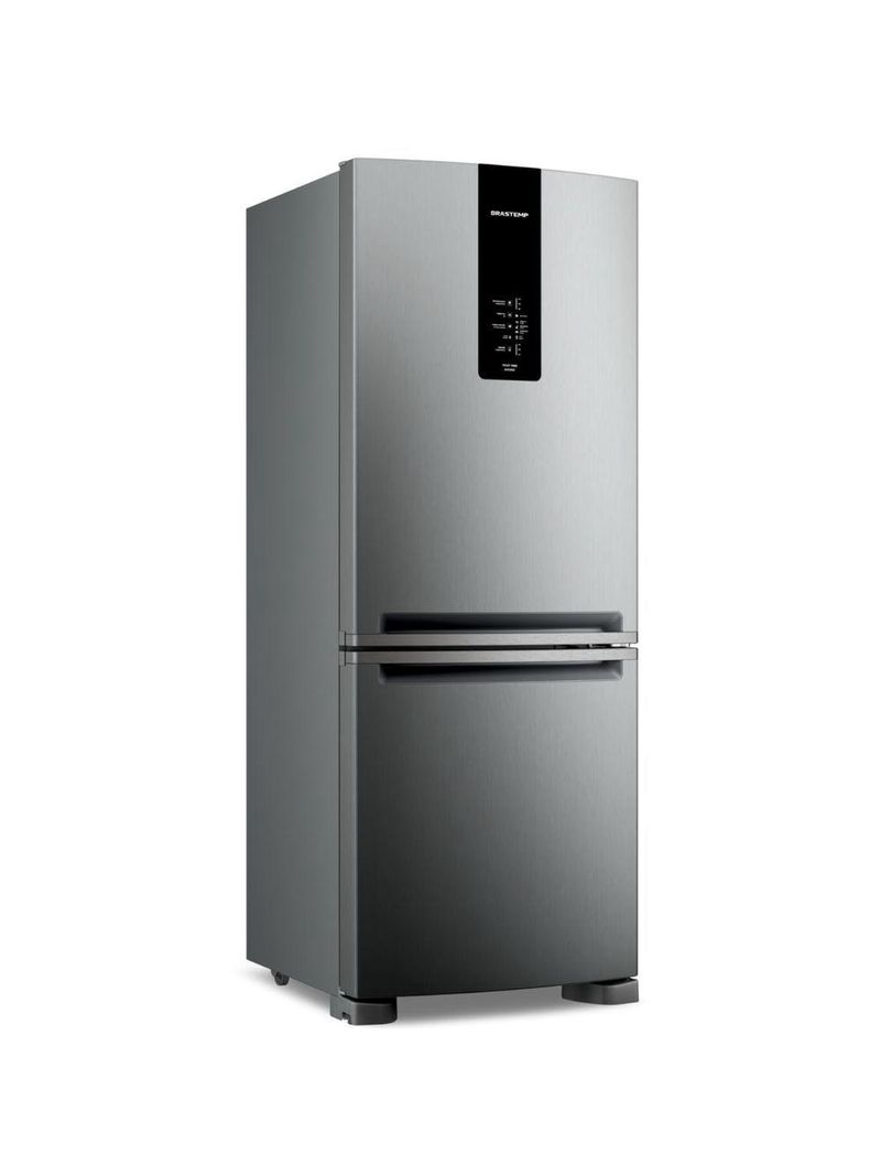Geladeira Brastemp Duplex Smart Flow Inverse 447L Inox BRE57FKBNA 220V