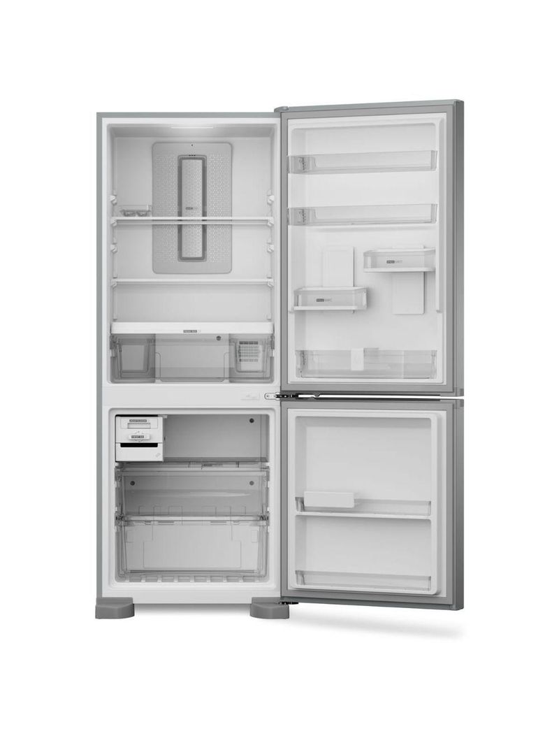 Geladeira Brastemp Duplex Smart Flow Inverse 447L Inox BRE57FKBNA 220V