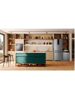 Geladeira Brastemp Duplex Smart Flow Inverse 447L Inox BRE57FKBNA 220V