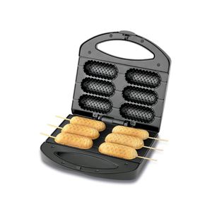 Crepeira Mondial Pratic Crepe&Hot Dog Preto-Inox CP-01 127V
