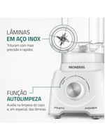 Liquidificador Mondial Branco 110V  L-97-W