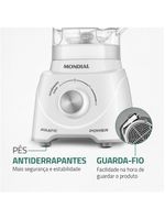 Liquidificador Mondial Branco 110V  L-97-W