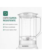 Liquidificador Mondial Branco 110V  L-97-W