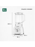 Liquidificador Mondial Branco 110V  L-97-W