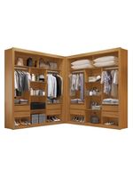 Closet Casal Premium 8 Gavetas Amoudi Móveis Freijó Trend