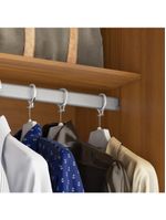 Closet Casal Premium 8 Gavetas Amoudi Móveis Freijó Trend
