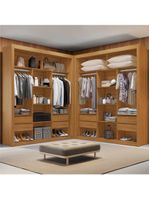 Closet Casal Premium 8 Gavetas Amoudi Móveis Freijó Trend