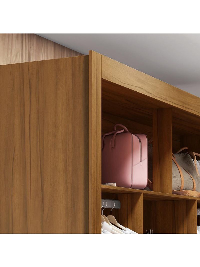 Closet Casal Premium 8 Gavetas Amoudi Móveis Freijó Trend