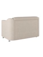 Sofá Namoradeira 2 Lugares Tilla Sala de Espera – Balaqui Decor | Cor: Bege