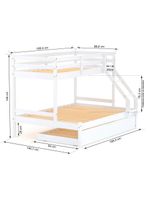 Treliche Com Cama Casal Eco Branco Mobilistore
