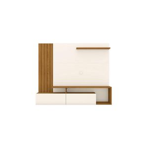 Painel Para Tv Ate 65 Polegadas Kiara Casa 812 Nature Off White