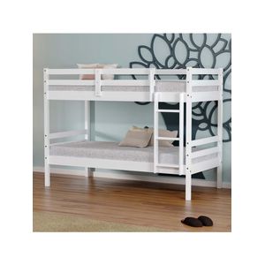 Beliche Infantil Eco Madeira Maciça Branco Mobilistore
