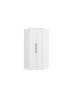 Guarda-roupa De Canto 2 Portas Kappesberg Adapt Branco
