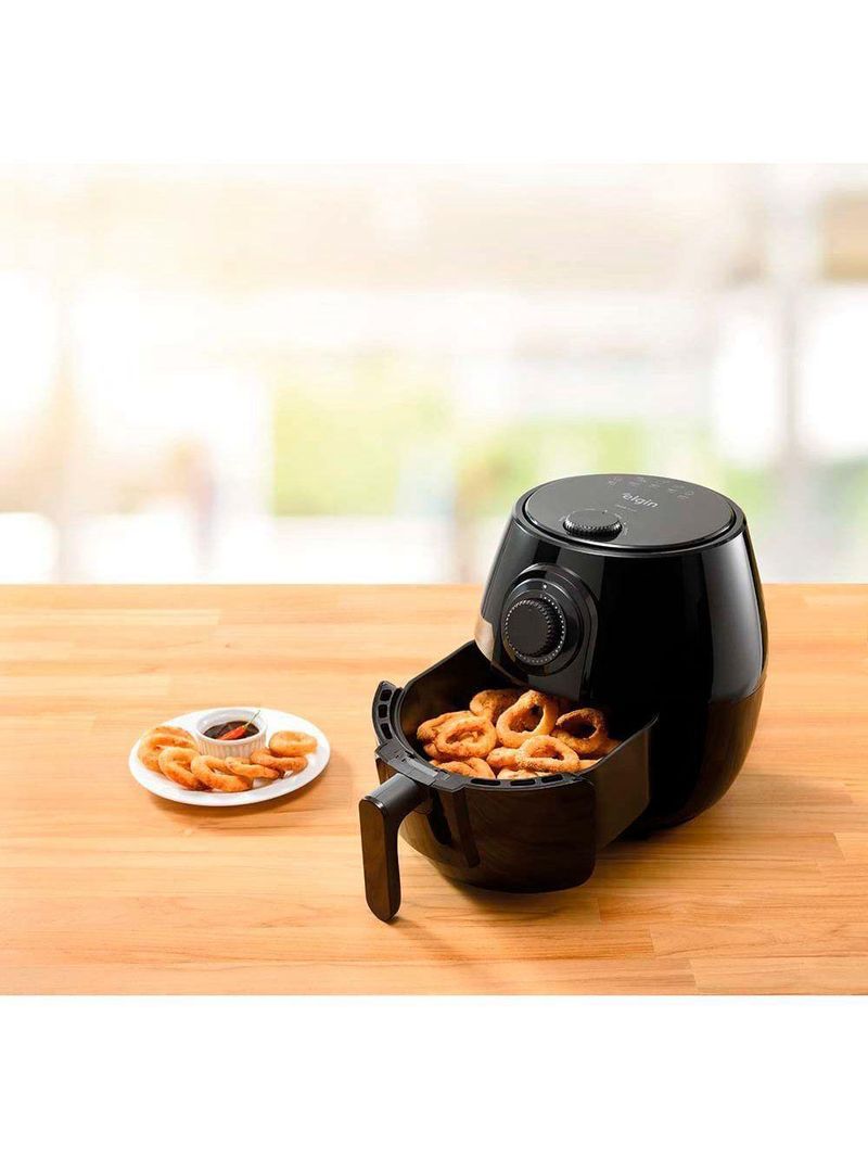 Fritadeira Elétrica Elgin Quick Fryer 4 Litros Preta 1350W 220V