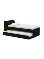 Cama Solteiro Bicama Ditália Bb-28 Preto