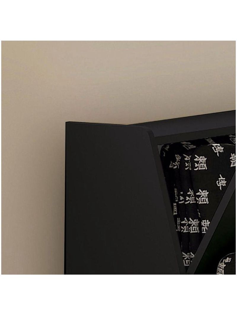 Cama Solteiro Bicama Ditália Bb-28 Preto