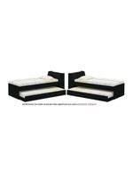 Cama Solteiro Bicama Ditália Bb-28 Preto