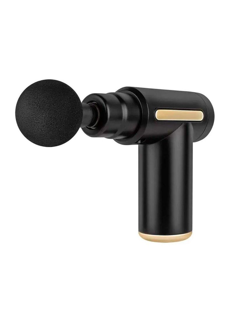 Massageador Corporal Elétrico Pistola Usb Portátil 4 Em 1