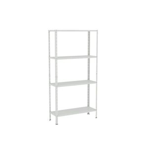 Estante Aço 4 Prateleiras Eaf006 Branca